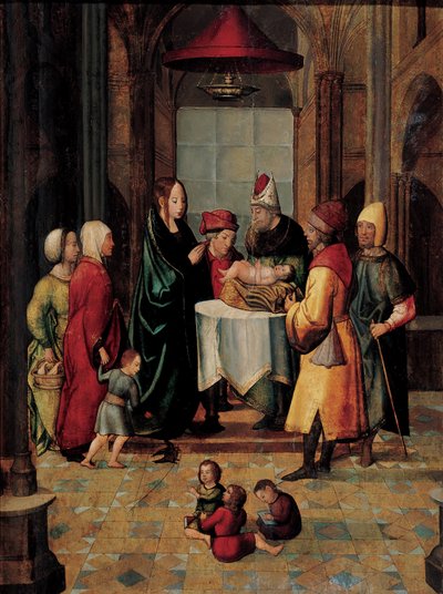 La presentazione di Cristo e la purificazione della Vergine Maria nel tempio da Juan de Borgoña